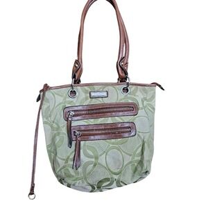 Rosetti New York Anemone Green Purse – Faux Leather Details‎